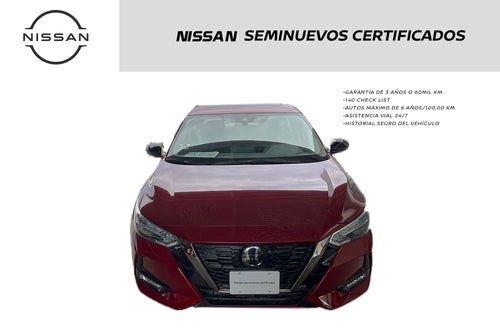 2023 Nissan SENTRA 4 PTS SR CVT AAC ASTOS DEPORTIVOS BOSE QC F LED RA-18