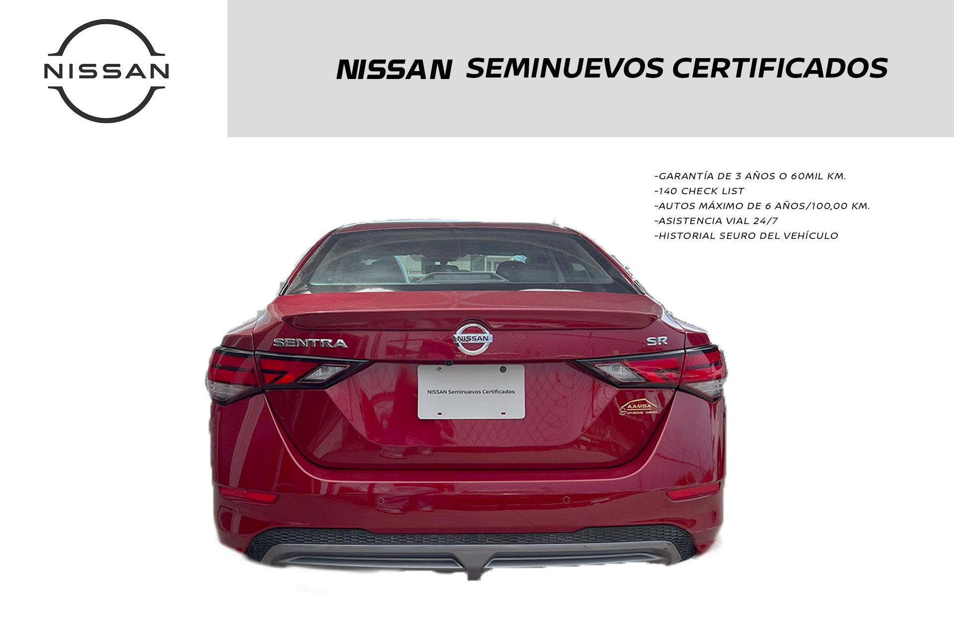 2023 Nissan SENTRA 4 PTS SR CVT AAC ASTOS DEPORTIVOS BOSE QC F LED RA-18